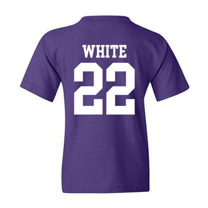 Kansas State - NCAA Women's Basketball : Ramiya White - Classic Shersey Youth T-Shirt-1