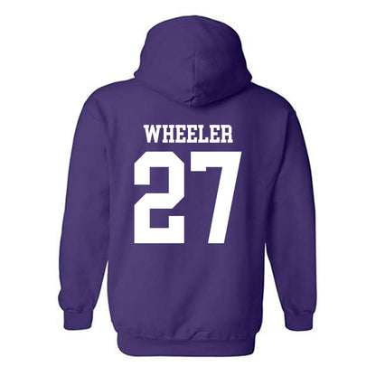 Kansas State - NCAA Football : Ben Wheeler - Classic Shersey Hooded Sweatshirt-1