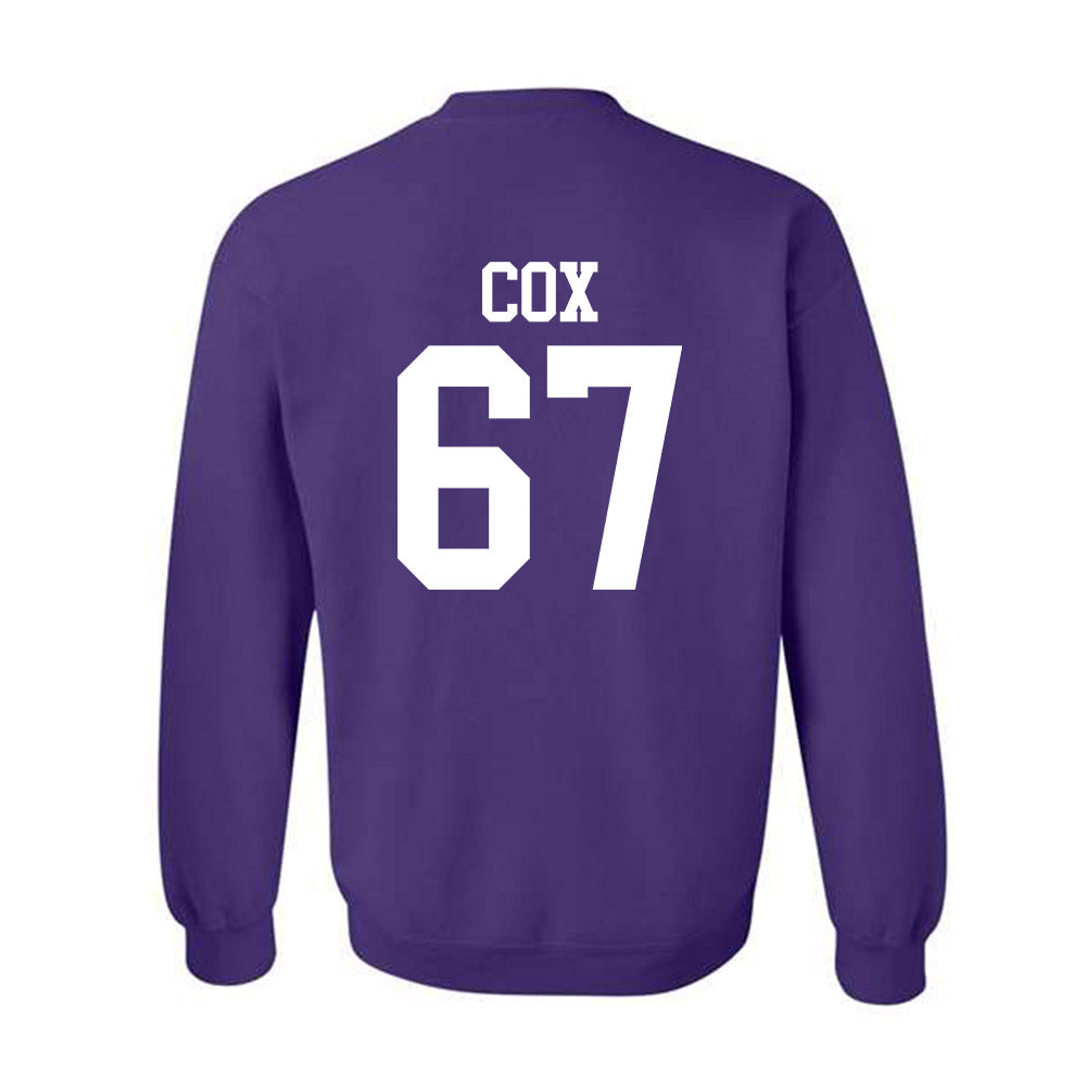 Kansas State - NCAA Football : Logan Cox - Crewneck Sweatshirt