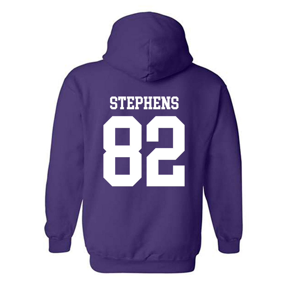 Kansas State - NCAA Football : Justin Stephens - Classic Shersey Hooded Sweatshirt-1