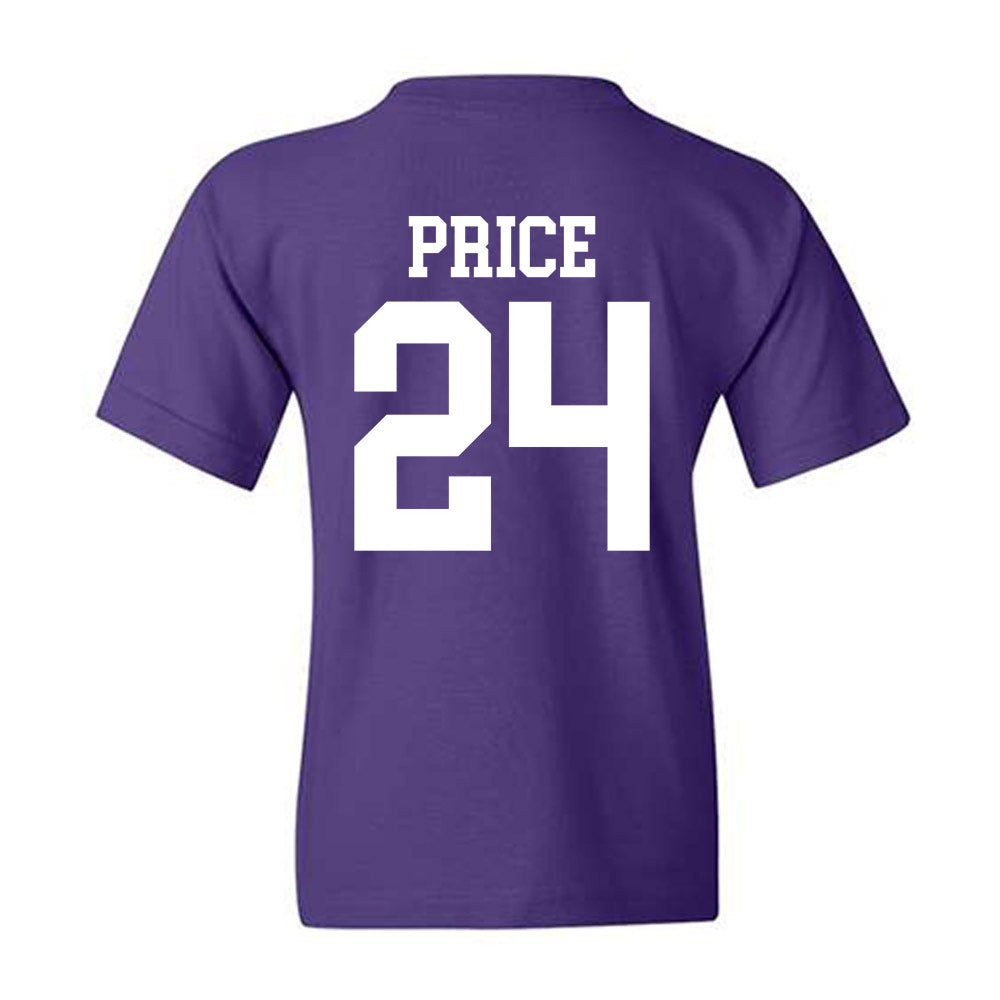 Kansas State - NCAA Football : JB Price - Classic Shersey Youth T-Shirt-1