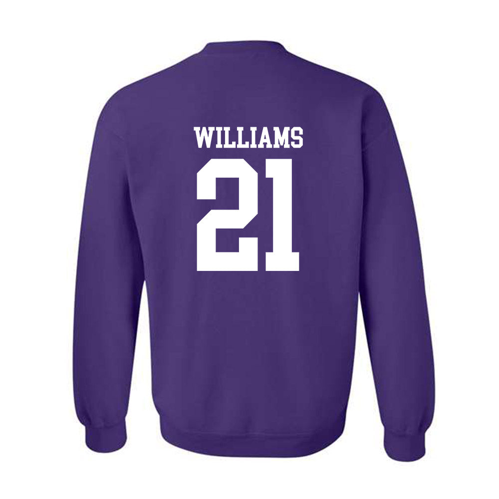 Kansas State - NCAA Women's Volleyball : Jordyn Williams - Classic Shersey Crewneck Sweatshirt-1
