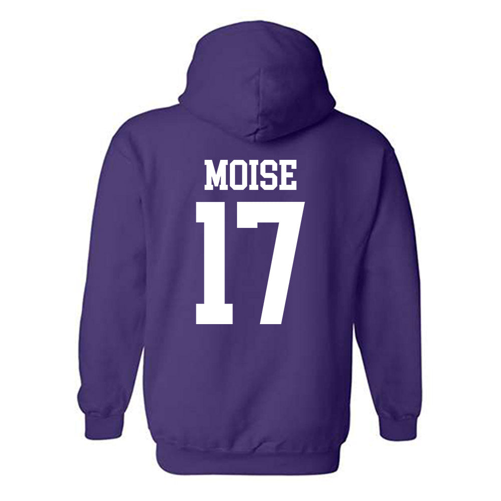 Kansas State - NCAA Football : Adonis Moise - Classic Shersey Hooded Sweatshirt-1