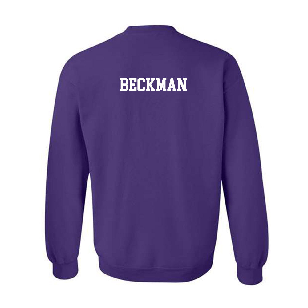 Kansas State - NCAA Men's Track & Field : Logan Beckman - Classic Shersey Crewneck Sweatshirt-1