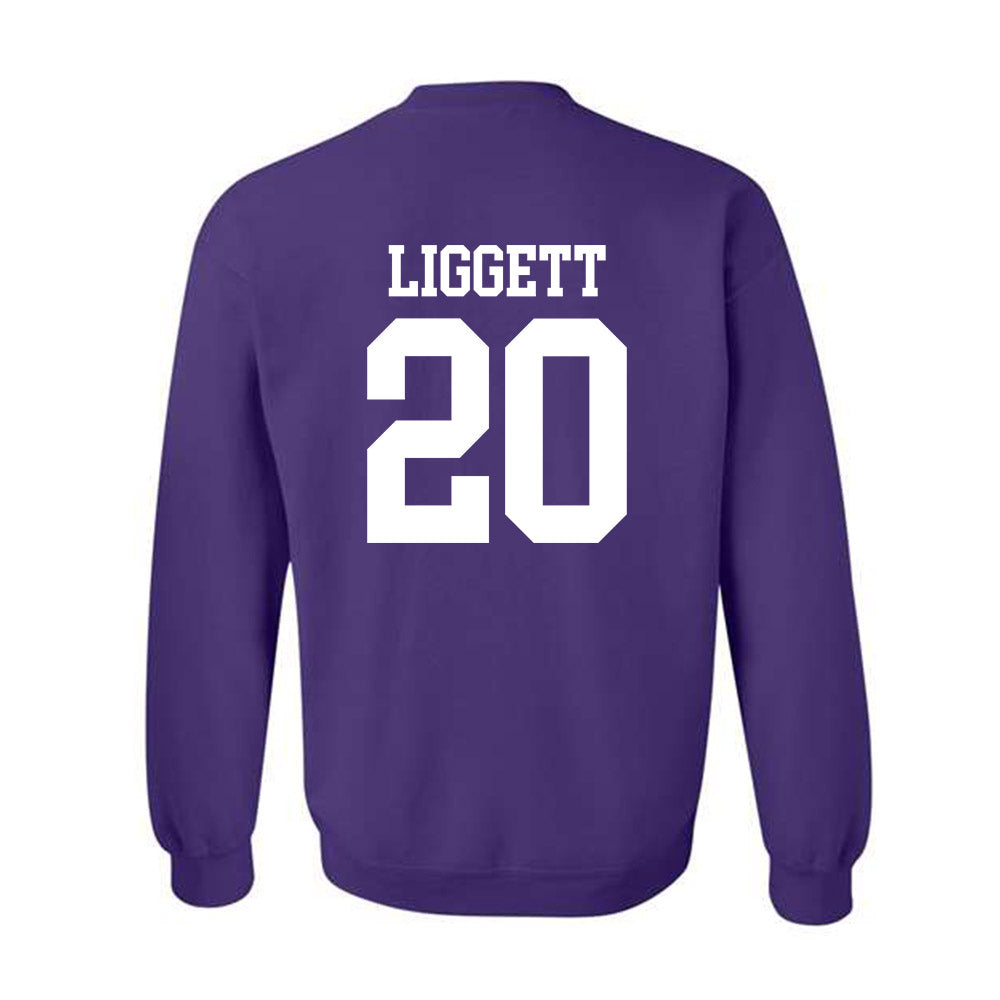 Kansas State - NCAA Baseball : Carson Liggett - Classic Shersey Crewneck Sweatshirt-1