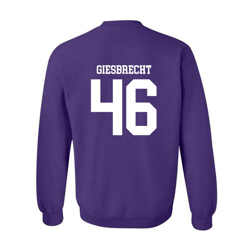 Kansas State - NCAA Baseball : Ethan Giesbrecht - Classic Shersey Crewneck Sweatshirt-1
