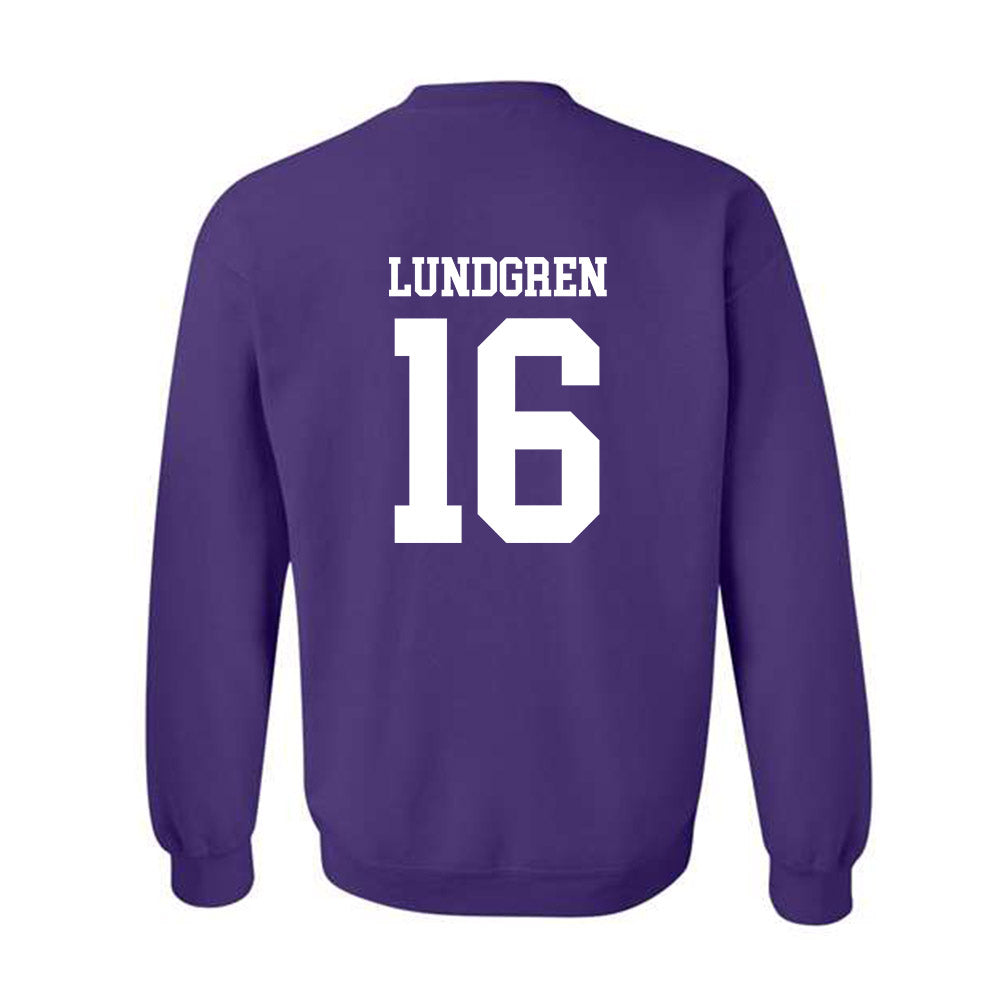 Kansas State - NCAA Women's Volleyball : Cadence Lundgren - Classic Shersey Crewneck Sweatshirt-1