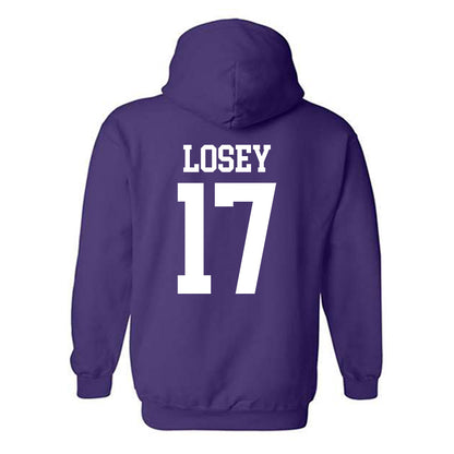 Kansas State - NCAA Women's Soccer : Jordan Losey - Classic Shersey Hooded Sweatshirt-1