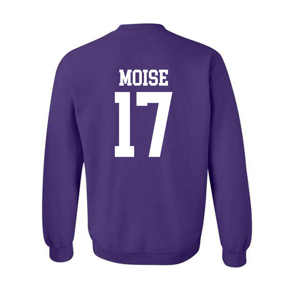 Kansas State - NCAA Football : Adonis Moise - Classic Shersey Crewneck Sweatshirt-1