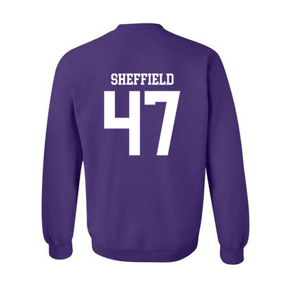 Kansas State - NCAA Baseball : Lincoln Sheffield - Classic Shersey Crewneck Sweatshirt-1