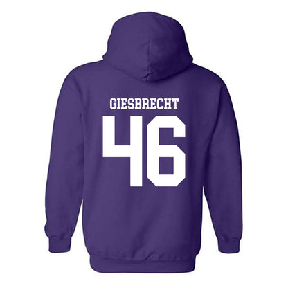 Kansas State - NCAA Baseball : Ethan Giesbrecht - Classic Shersey Hooded Sweatshirt-1