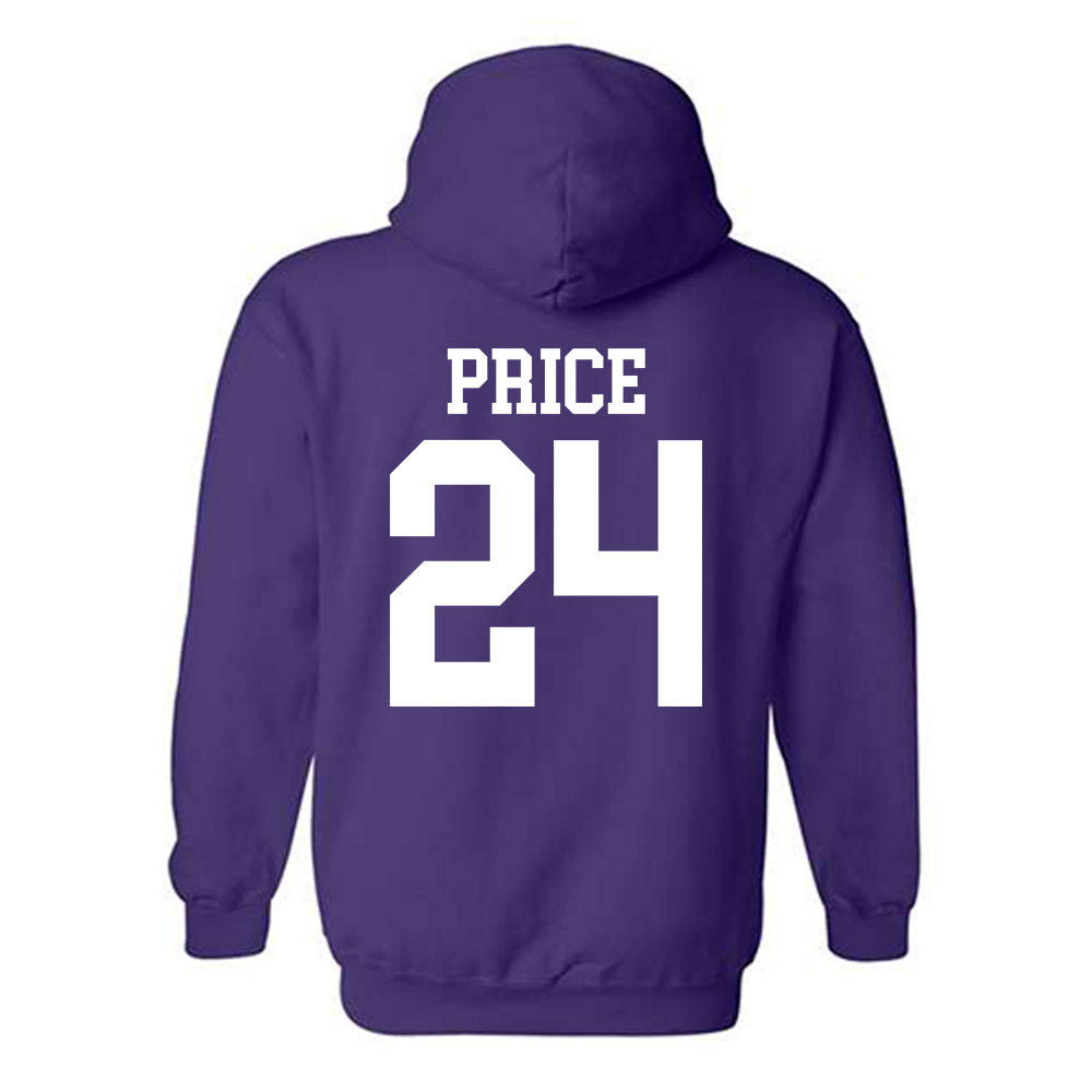 Kansas State - NCAA Football : JB Price - Classic Shersey Hooded Sweatshirt-1