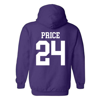 Kansas State - NCAA Football : JB Price - Classic Shersey Hooded Sweatshirt-1