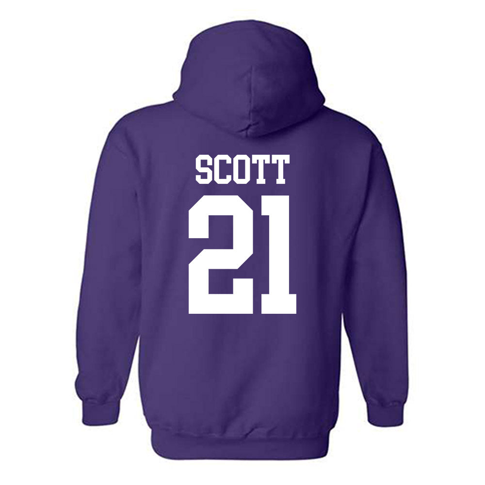 Kansas State - NCAA Football : jojo scott - Classic Shersey Hooded Sweatshirt-1