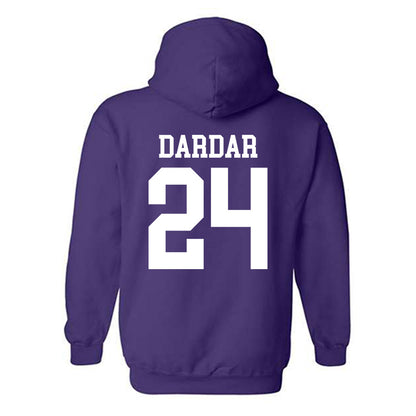 Kansas State - NCAA Baseball : Seth Dardar - Classic Shersey Hooded Sweatshirt-1