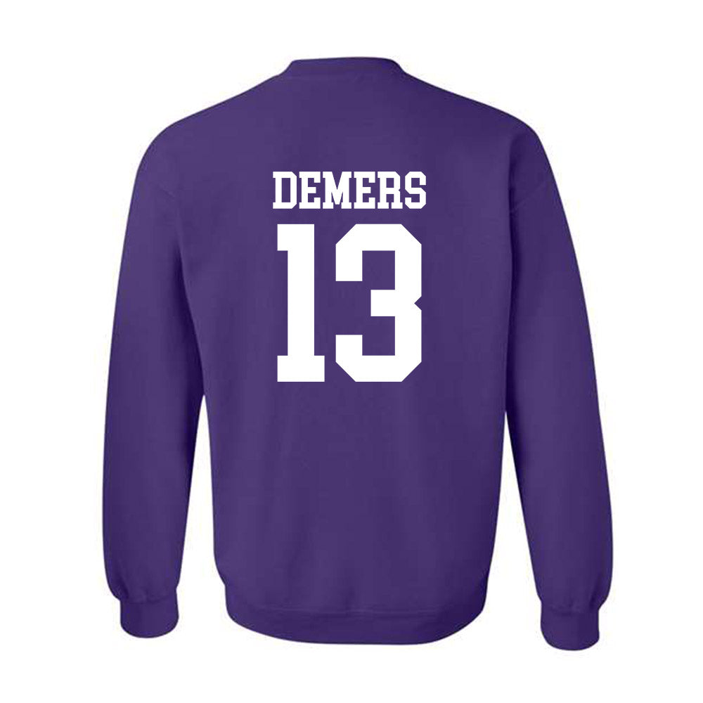 Kansas State - NCAA Women's Soccer : Gabby DeMers - Classic Shersey Crewneck Sweatshirt-1