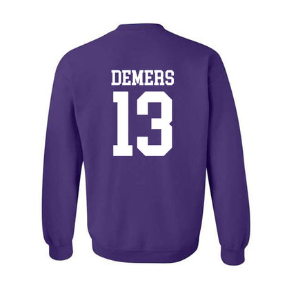 Kansas State - NCAA Women's Soccer : Gabby DeMers - Classic Shersey Crewneck Sweatshirt-1