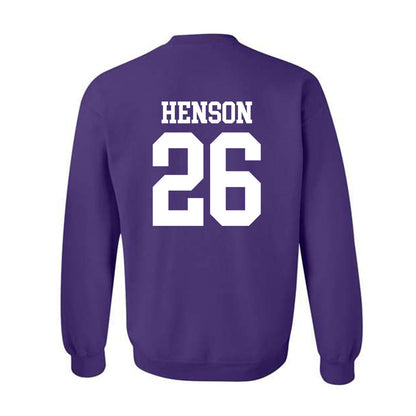 Kansas State - NCAA Baseball : Micah Henson - Classic Shersey Crewneck Sweatshirt-1