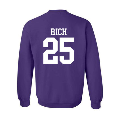 Kansas State - NCAA Football : Zashon Rich - Classic Shersey Crewneck Sweatshirt-1