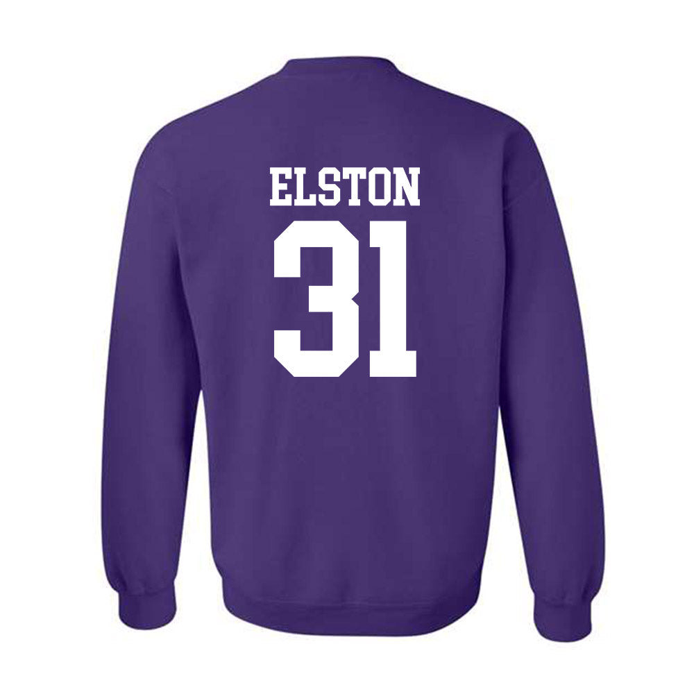 Kansas State - NCAA Football : Monterrio Elston - Classic Shersey Crewneck Sweatshirt-1