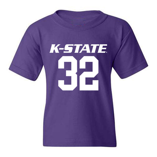 Kansas State - NCAA Football : Evan Cantu - Youth T-Shirt Classic Shersey