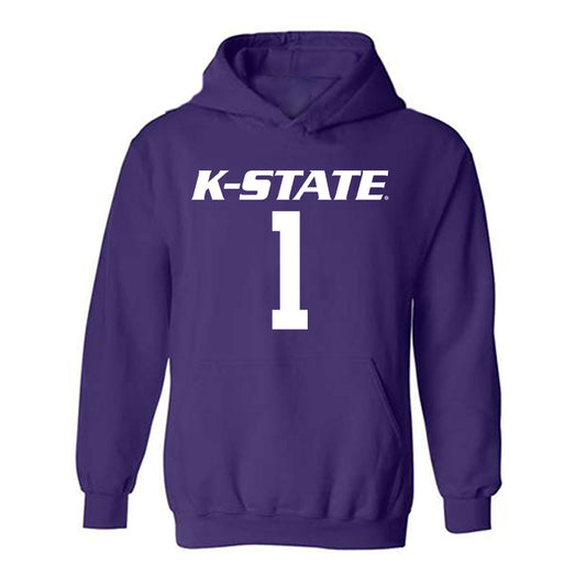 Kansas State - NCAA Football : Jayden Rowe - Classic Shersey Hooded Sweatshirt-0