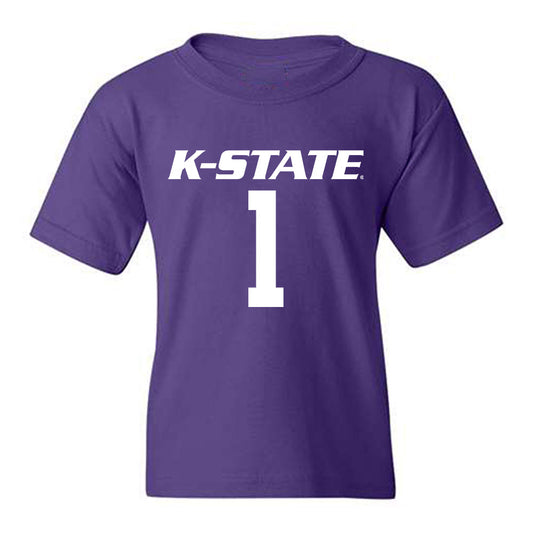 Kansas State - NCAA Baseball : Dee Kennedy - Classic Shersey Youth T-Shirt-0