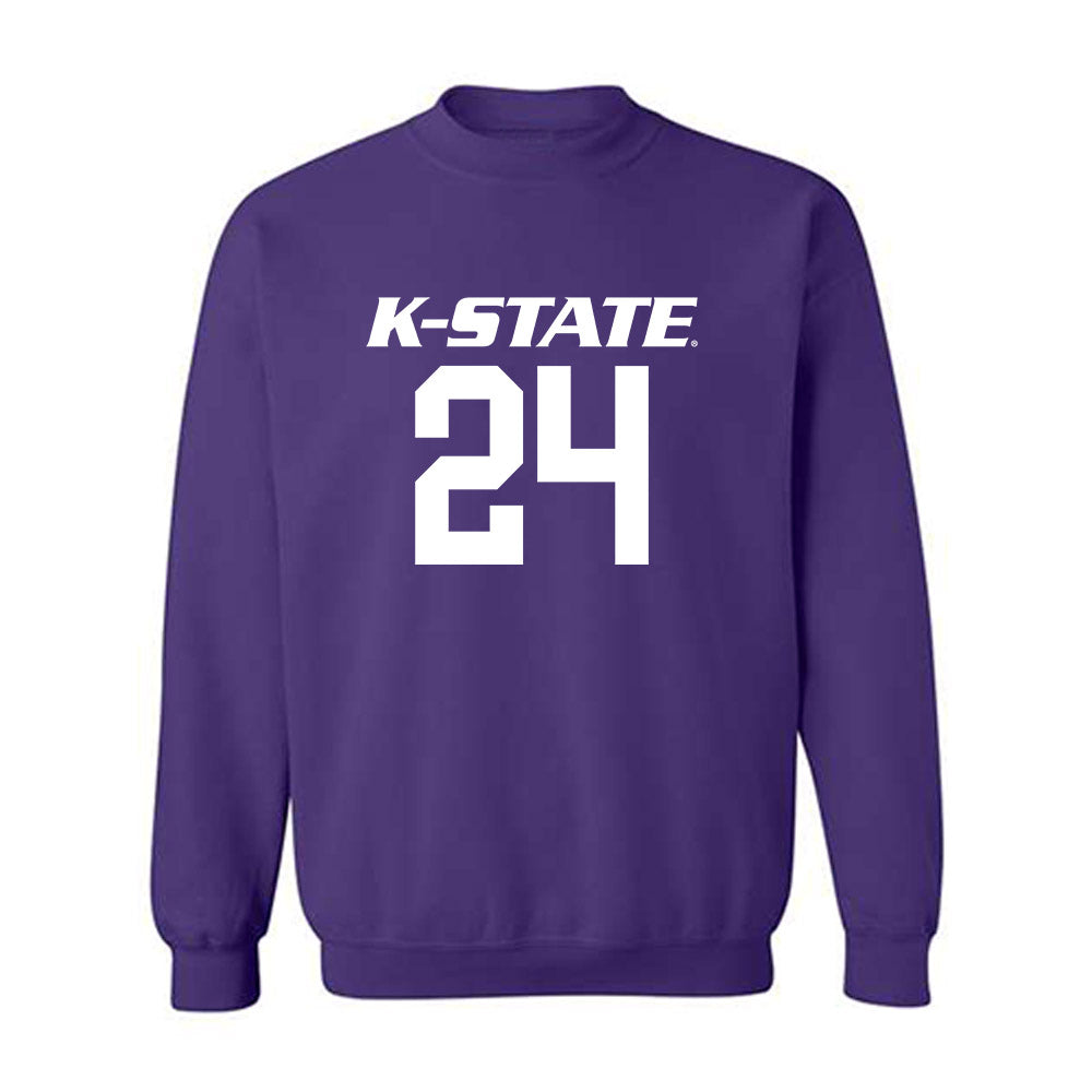 Kansas State - NCAA Football : Martel Jackson - Classic Shersey Crewneck Sweatshirt-0