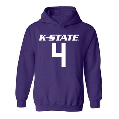 Kansas State - NCAA Women's Volleyball : Reagan Fox - Classic Shersey Hooded Sweatshirt