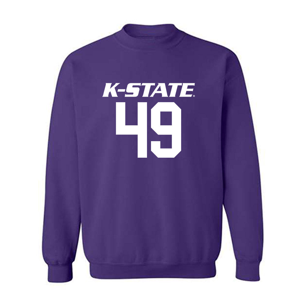 Kansas State - NCAA Football : Maguire Richman - Classic Shersey Crewneck Sweatshirt-0