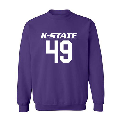 Kansas State - NCAA Football : Maguire Richman - Classic Shersey Crewneck Sweatshirt-0