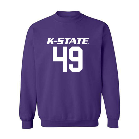 Kansas State - NCAA Football : Maguire Richman - Classic Shersey Crewneck Sweatshirt-0