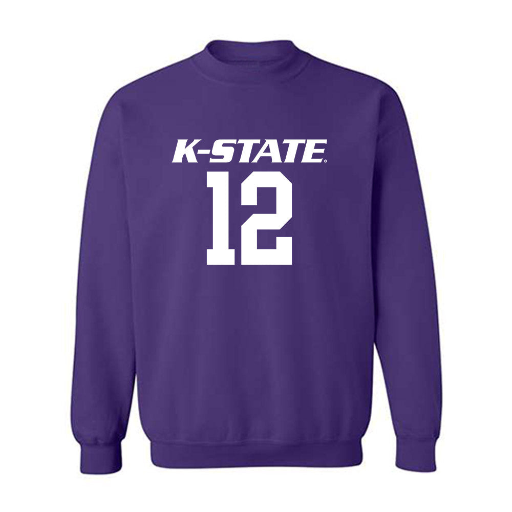 Kansas State - NCAA Football : Jaron Tibbs - Classic Shersey Crewneck Sweatshirt-0