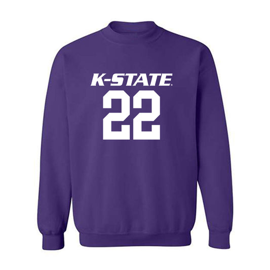 Kansas State - NCAA Women's Soccer : Langley Mayers - Classic Shersey Crewneck Sweatshirt-0