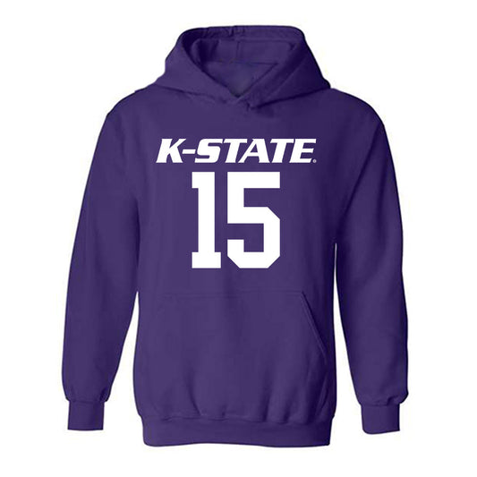 Kansas State - NCAA Women's Soccer : McKinnan Braswell - Classic Shersey Hooded Sweatshirt-0