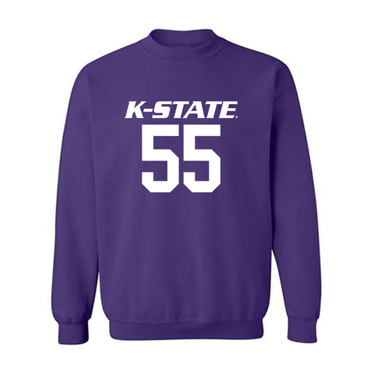 Kansas State - NCAA Football : Kyle Rakers - Classic Shersey Crewneck Sweatshirt