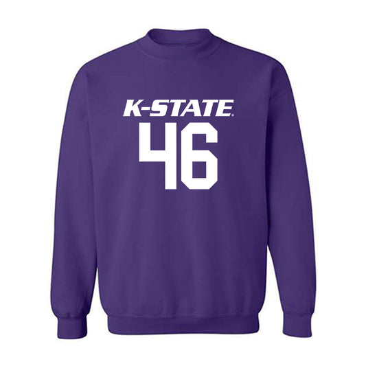 Kansas State - NCAA Baseball : Ethan Giesbrecht - Classic Shersey Crewneck Sweatshirt-0