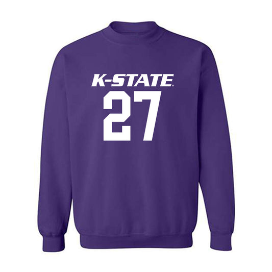 Kansas State - NCAA Football : Ben Wheeler - Classic Shersey Crewneck Sweatshirt-0