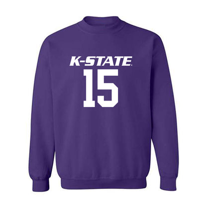 Kansas State - NCAA Football : Callen Barta - Classic Shersey Crewneck Sweatshirt-0