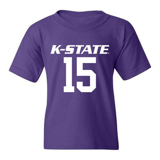 Kansas State - NCAA Men's Basketball : Taj Manning - Classic Shersey Youth T-Shirt