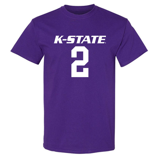 Kansas State - NCAA Women's Basketball : Temira Poindexter - Classic Shersey T-Shirt-0