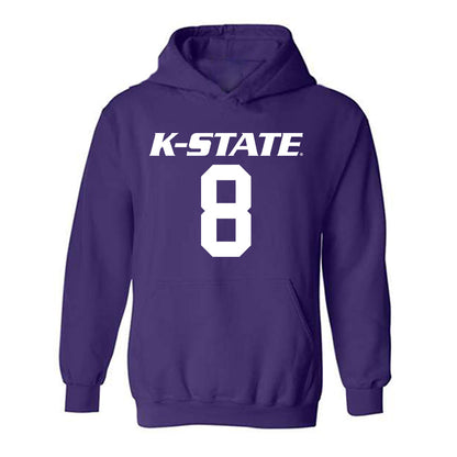Kansas State - NCAA Football : Simon McClannan - Classic Shersey Hooded Sweatshirt-0