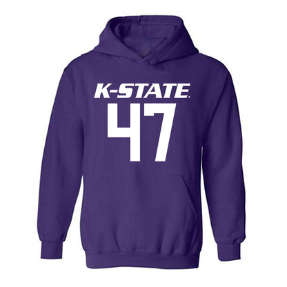Kansas State - NCAA Baseball : Lincoln Sheffield - Classic Shersey Hooded Sweatshirt-0