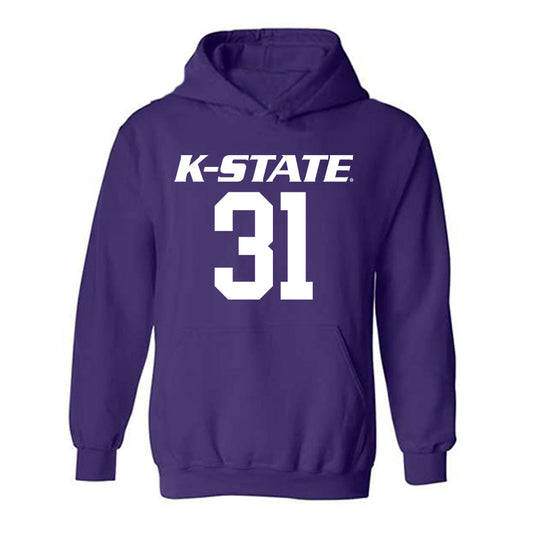 Kansas State - NCAA Women's Soccer : Morgan Struttmann - Hooded Sweatshirt Classic Shersey