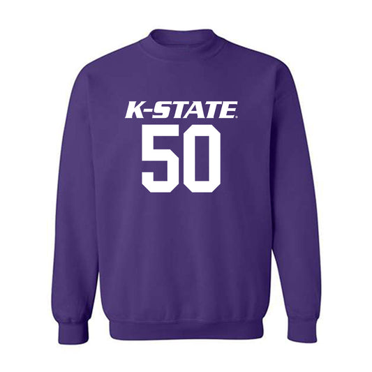 Kansas State - NCAA Football : Brock Heath - Classic Shersey Crewneck Sweatshirt-0