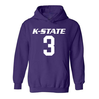 Kansas State - NCAA Women's Volleyball : Alex Klukvin - Classic Shersey Hooded Sweatshirt-0