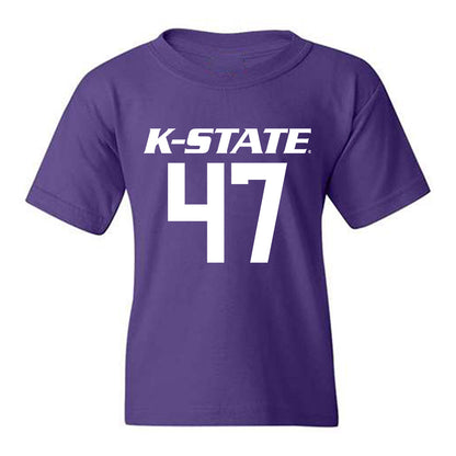 Kansas State - NCAA Men's Basketball : Andrej Kostic - Classic Shersey Youth T-Shirt-0