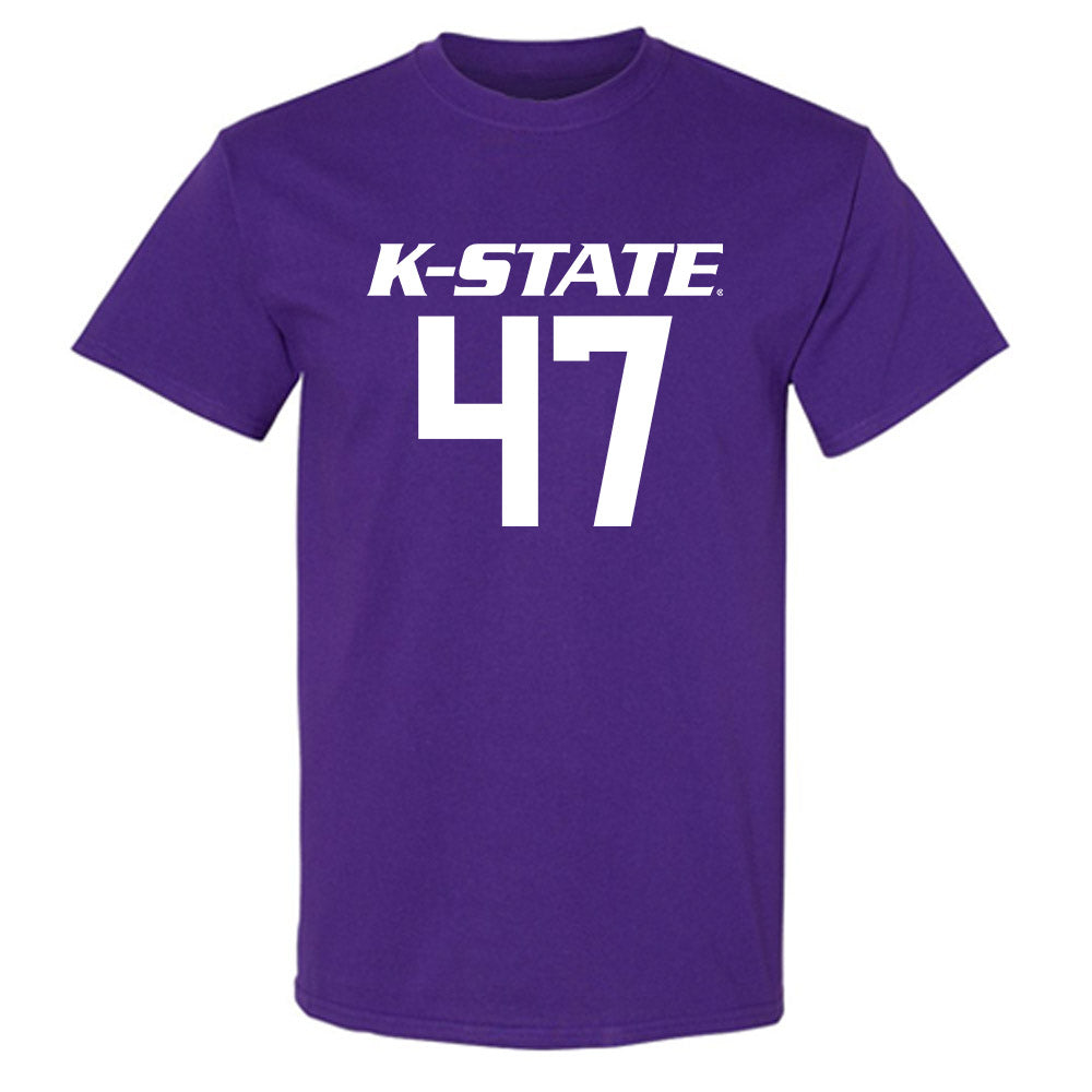 Kansas State - NCAA Men's Basketball : Andrej Kostic - Classic Shersey T-Shirt-0