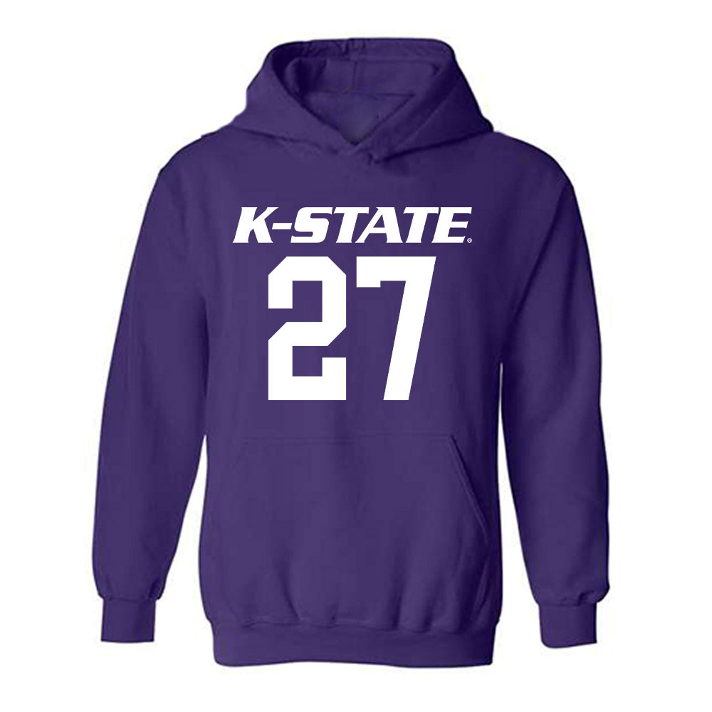 Kansas State - NCAA Football : Cub Patton - Classic Shersey Hooded Sweatshirt-0