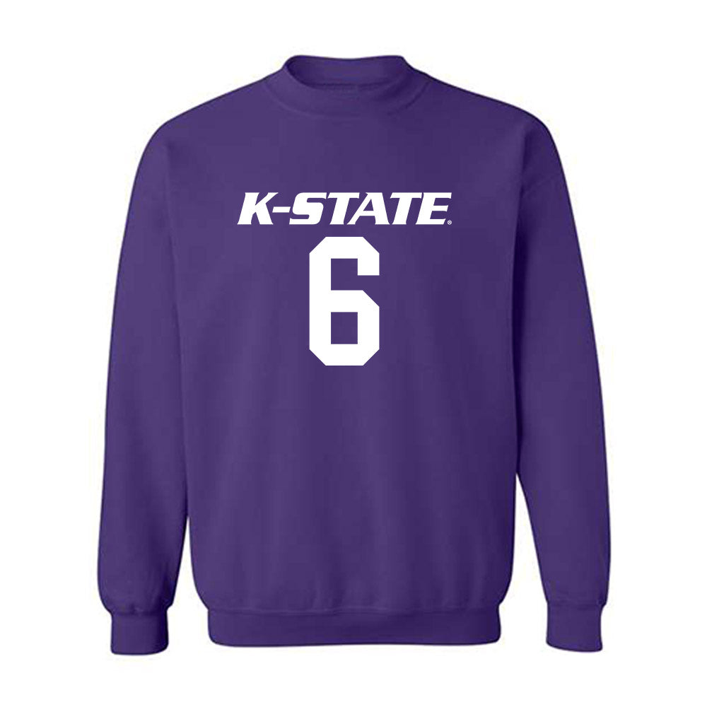 Kansas State - NCAA Women's Basketball : Gina Garcia Safont - Classic Shersey Crewneck Sweatshirt-0